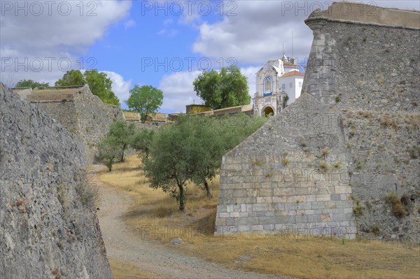 Elvas fortifications near the Corner or Esquina outer gate