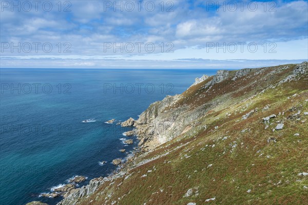 Coastline of the Island of Lundy