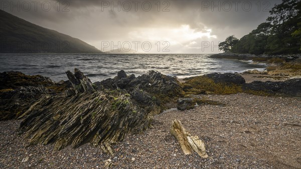 Evening atmosphere at Loch Linnhe