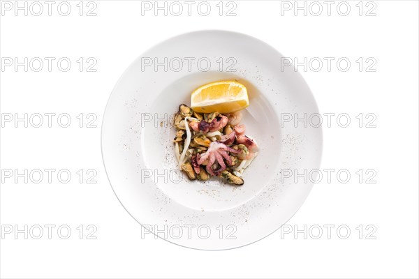 Salad with octopus