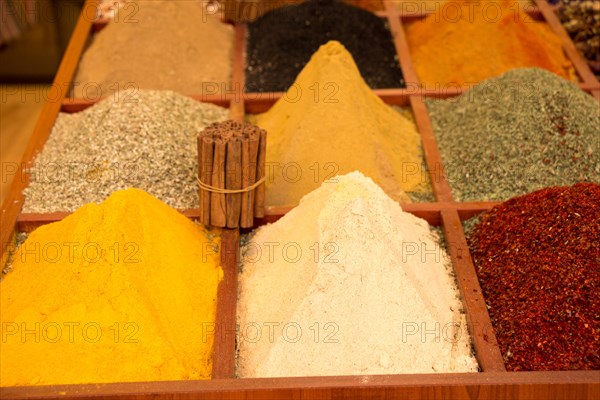 Spices at the Spice Market in Istanbul