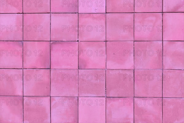 Background with small pink rectangular tiles