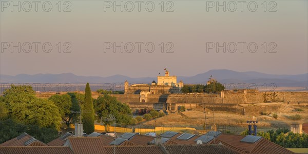 17th century Saint Lucy or Saint Luzia Fort at sunset
