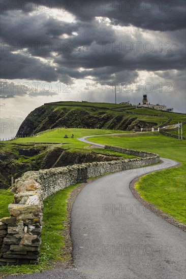 The Sumburgh head lighthouse