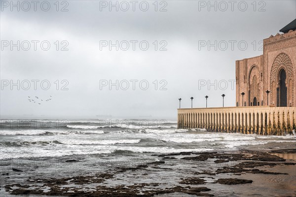 Hassan II Mosque by the sea