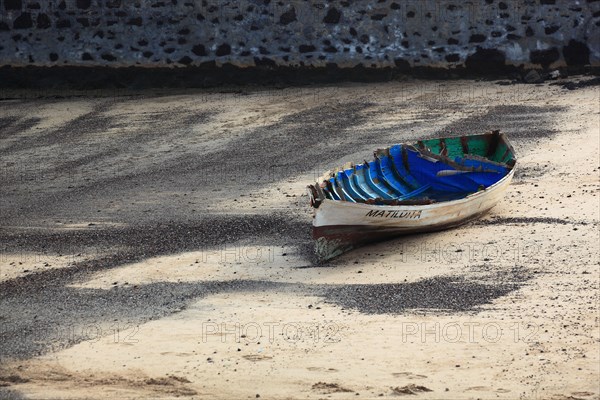 Remains of a fishing boat