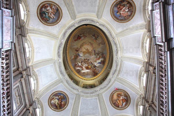 View through the staircase