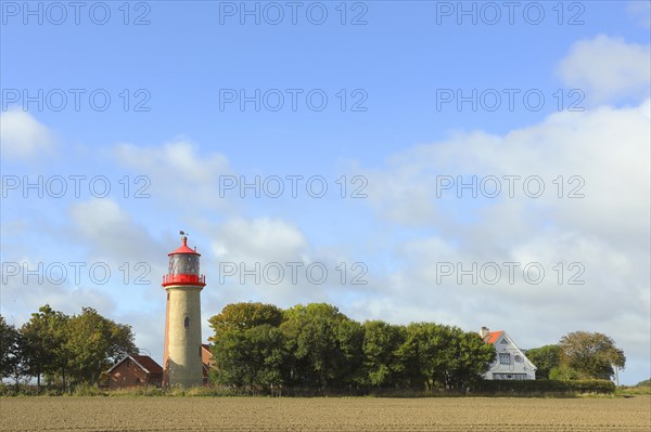 Lighthouse on the cliff Staberhuk