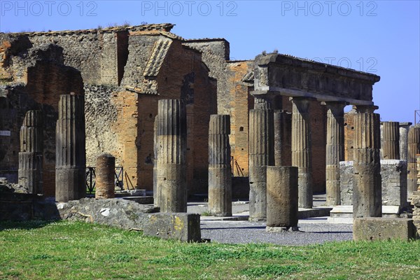 At the Temple of Jupiter