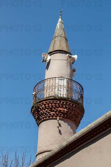Minaret of an Ottoman style mosque Mosques in view