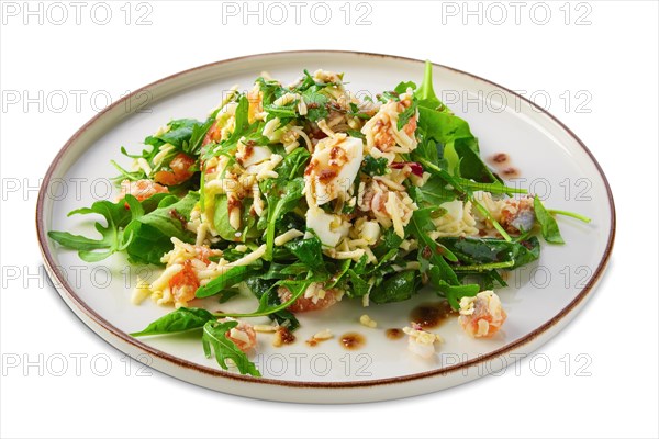 Salad with shrimps