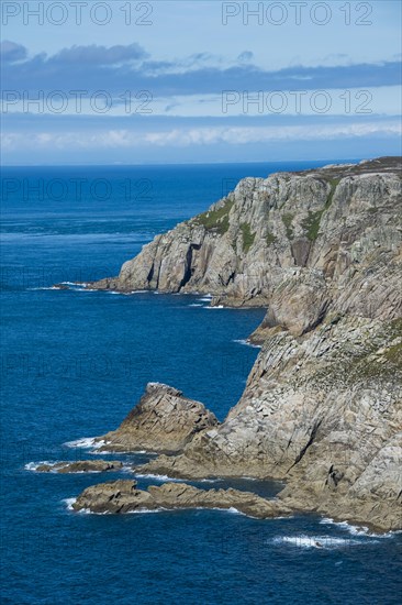 Coastline of the Island of Lundy