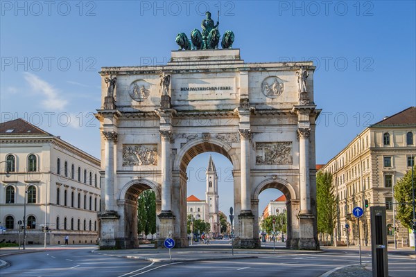 Siegestor on Ludwigstrasse