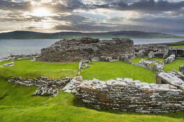 Iron age build Broch of Gurness