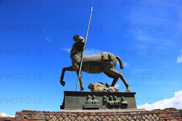 Statue of Centaur in the area of the Forum