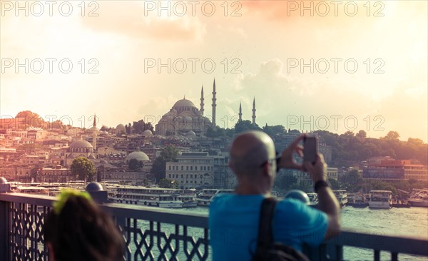 Galata Bridge favorite destination for visiting on Golden Horn