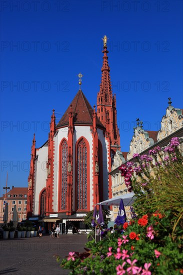 In the old town of Wuerzburg