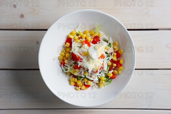 Salad with corn