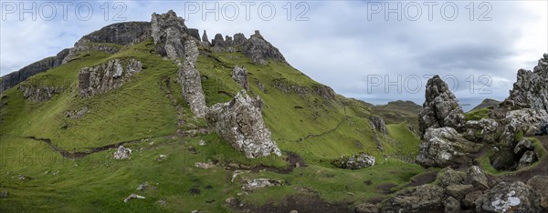 Quiraing Rock Landscape