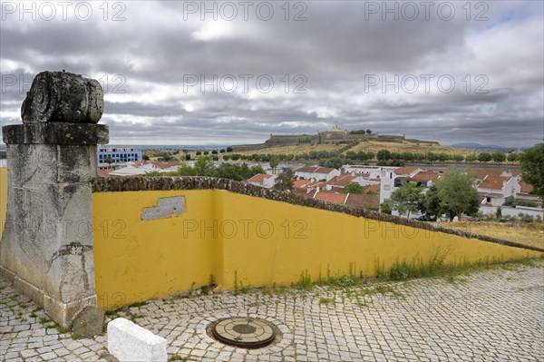 Saint Lucy fort viewed from the top of the Olivenca outer gate