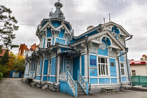 Russian-German wooden House
