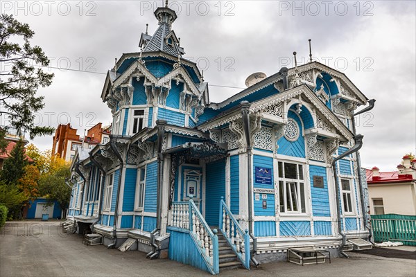 Russian-German wooden House