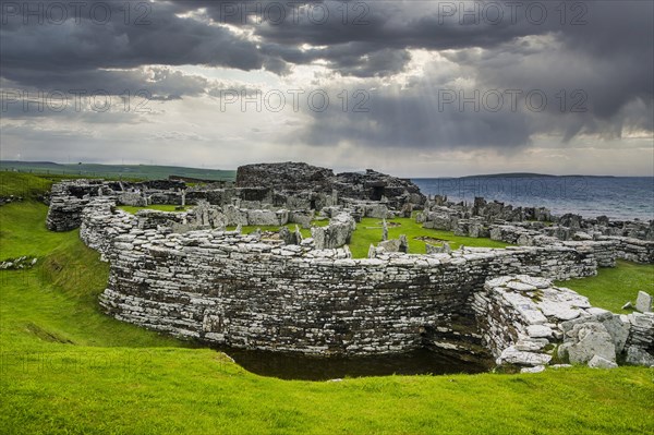 Iron age build Broch of Gurness