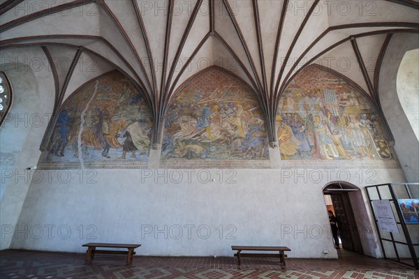 The Grand Refectory with Gothic rib fan vault