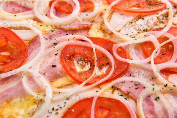 Macro photo of tomato