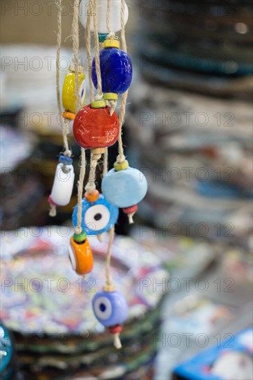 Evil eye bead as Amulet souvenir from Turkey