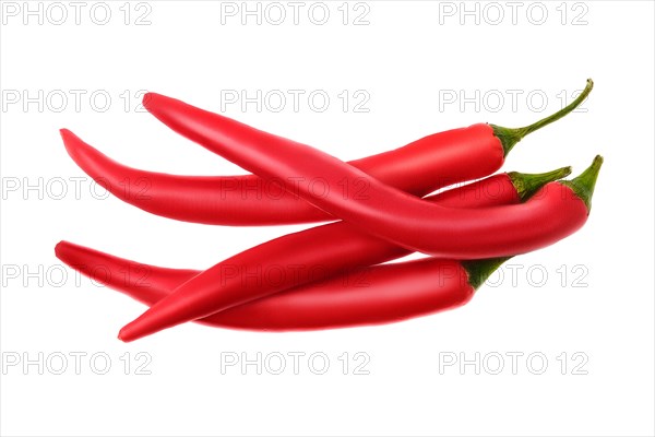 Fresh chilli isolated on white background