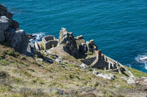 Old fortification on the Island of Lundy