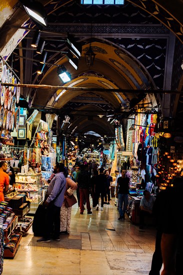 The Grand Bazaar in Istanbul is one of the largest and oldest covered markets in the world