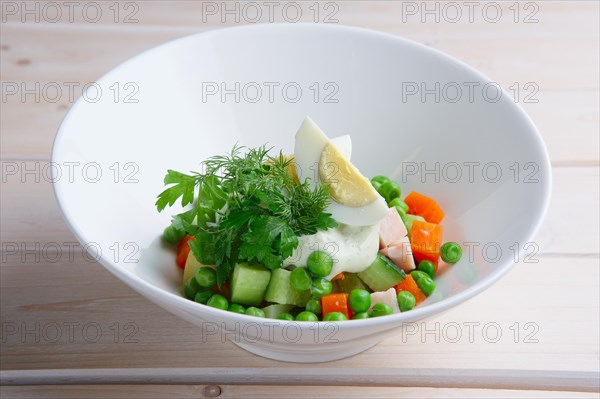 Salad with green bean