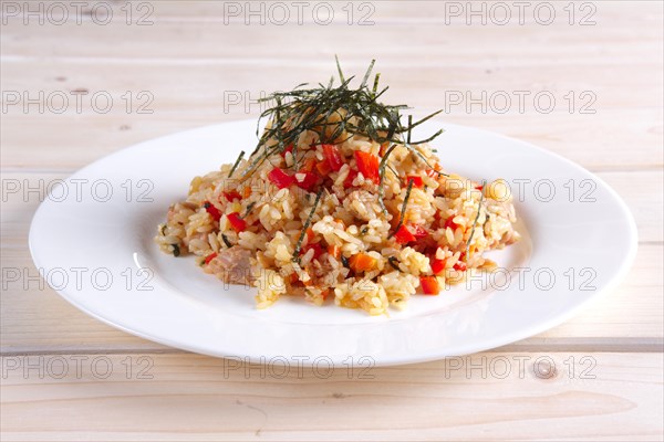 Pilaf with fish