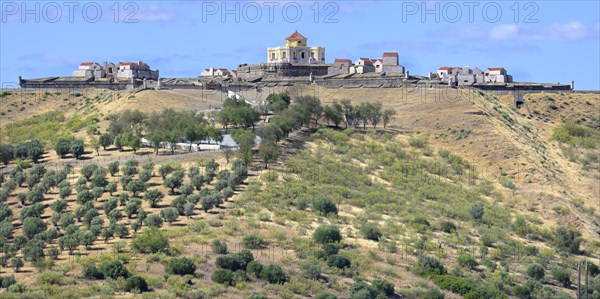 View over 18th Century Fort Conde de Lippe or Our Lady of Grace Fort