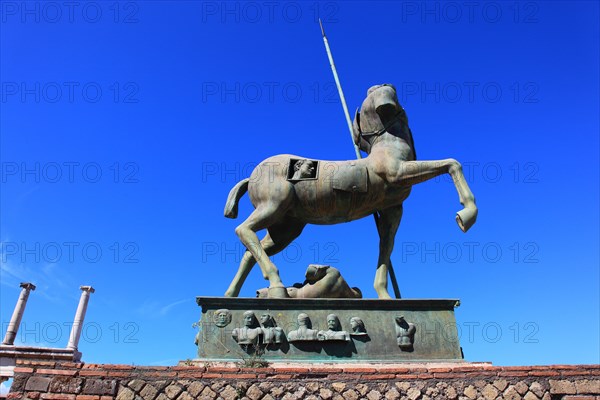 Statue of Centaur in the area of the Forum