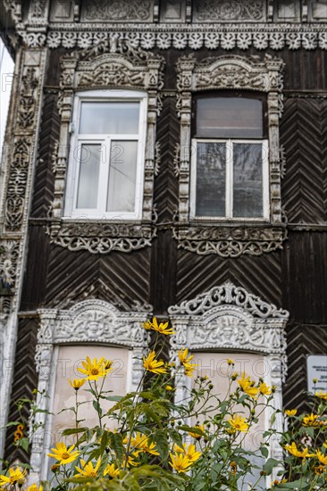 Beautiful wooden windows