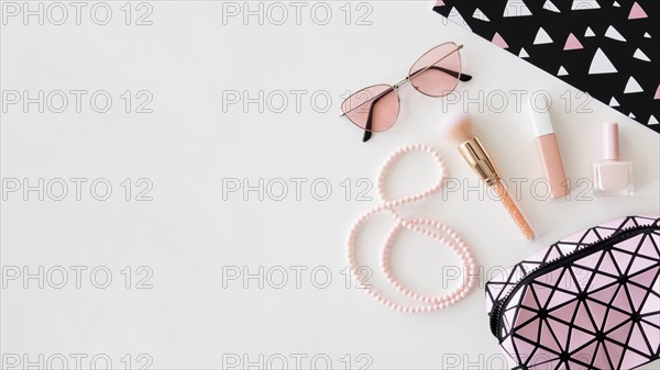 Cosmetic products with sunglasses