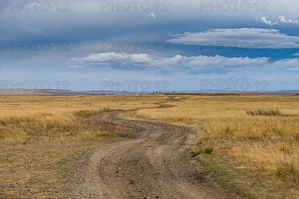 Steppe scenery