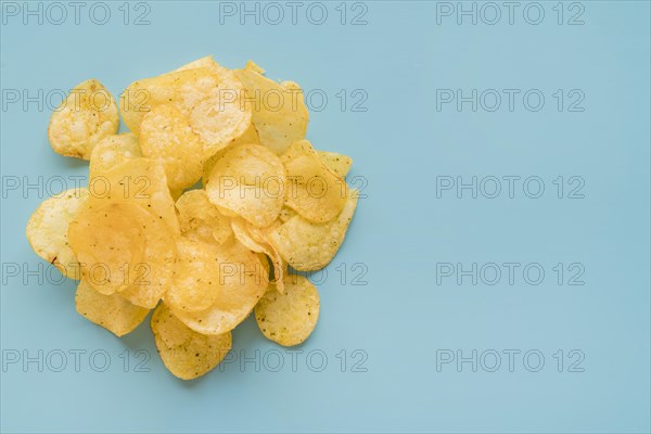 Top view chips with copy space 1. Resolution and high quality beautiful photo