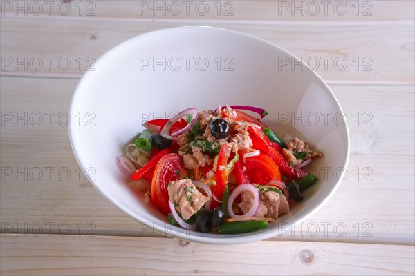 Salad with meat