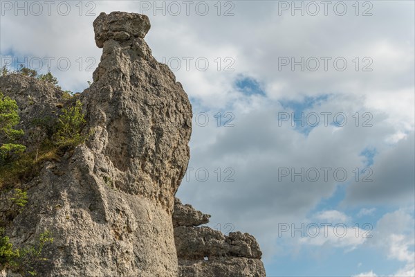 Remarkable rock in the city of stones