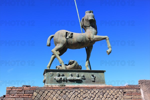 Statue of Centaur in the area of the Forum