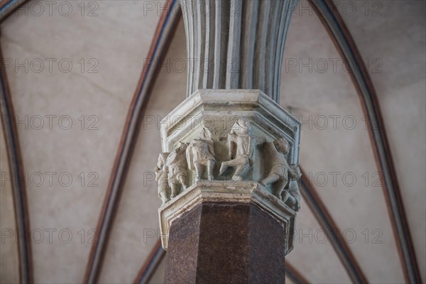 The Grand Refectory with Gothic rib fan vault