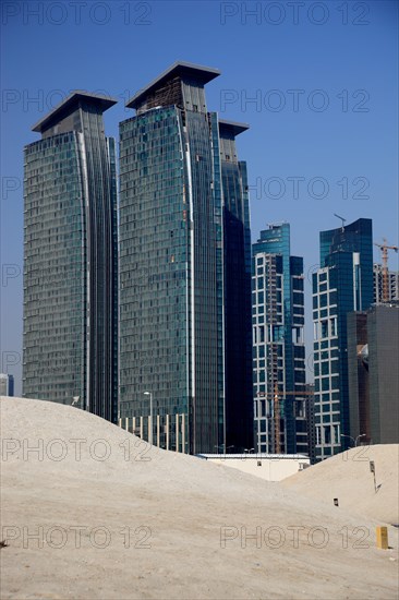 Construction site for new houses