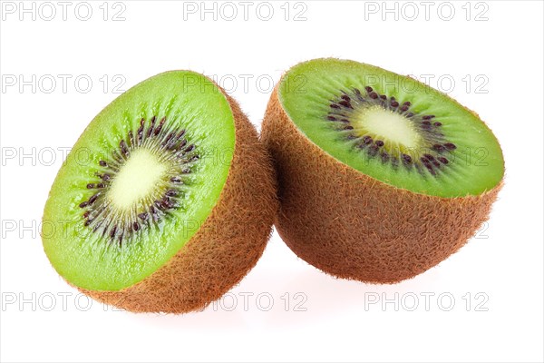 Fresh kiwi isolated on white background