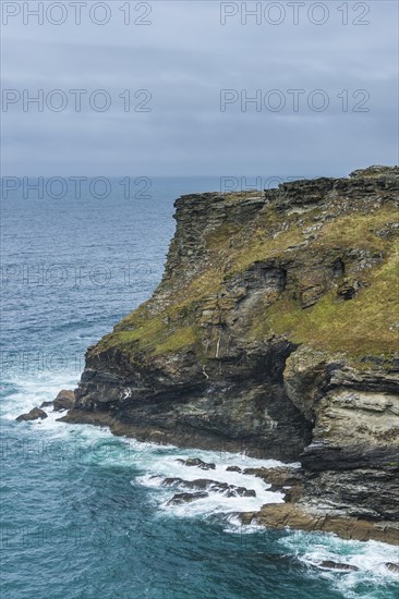 Tintagel Castle on Tintagel island