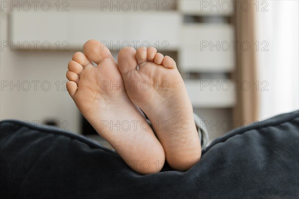 Little kid s feet close up. Resolution and high quality beautiful photo