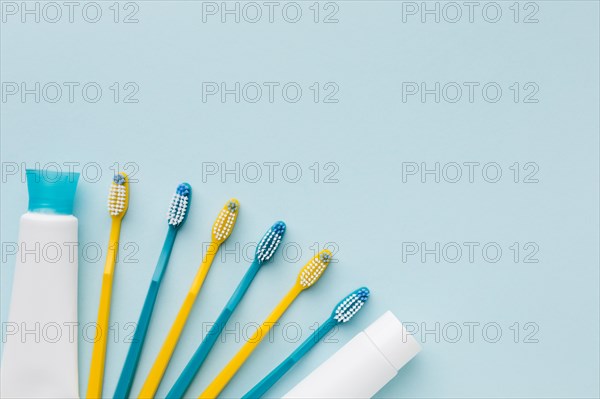 Tooth brushes tooth paste. Resolution and high quality beautiful photo
